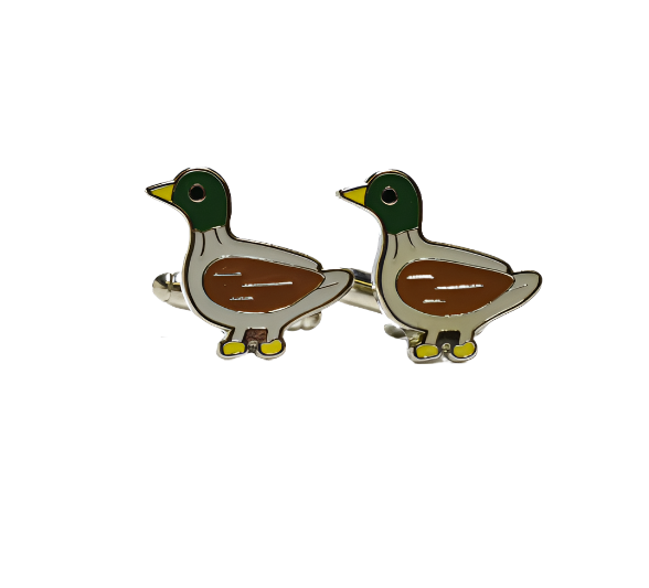 Cufflinks - Mallard Duck