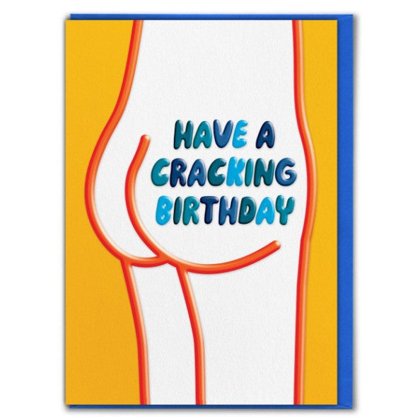 Have A Cracking Birthday Yellow Card