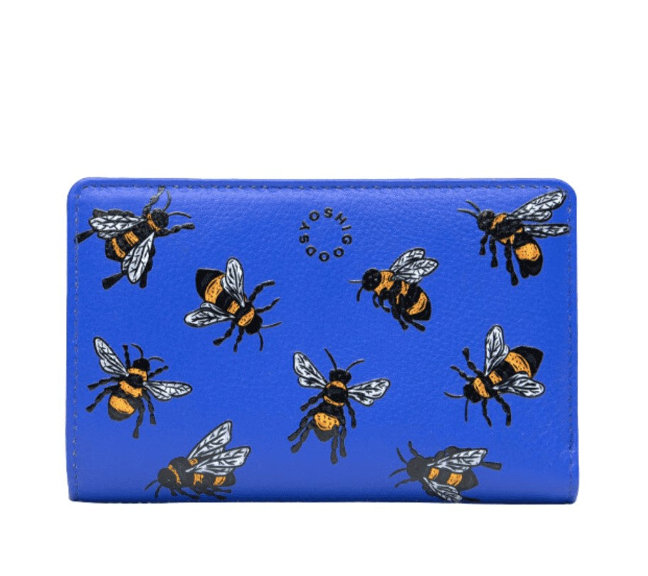 Leather Oxford Purse - Sweet Bees