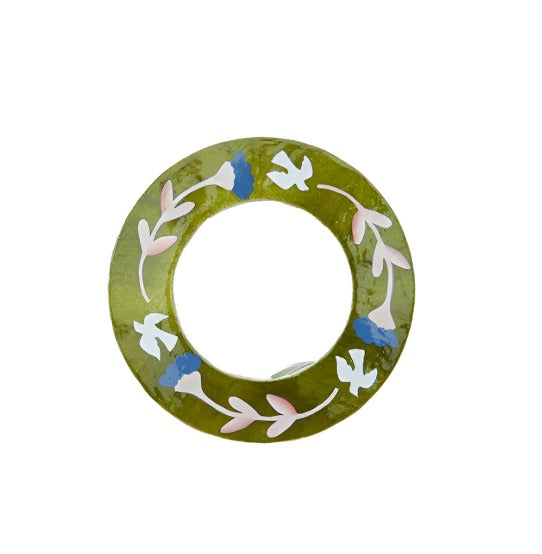 Capiz Shell Mirror -  Francois Verte