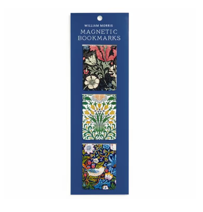 Magnetic Bookmarks Set of 3 - William Morris