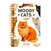 Moody Cats Sticker Book