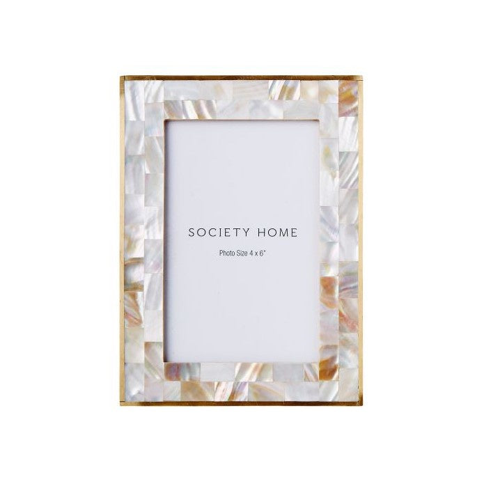 Mother of Pearl Inlay Photo Frame 4 x 6"