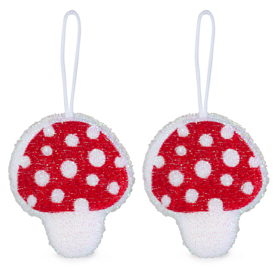 Scrub Sponge (Set of 2) - Mushroom