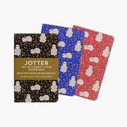 Set of 3 Notebook Jotter - Sloths