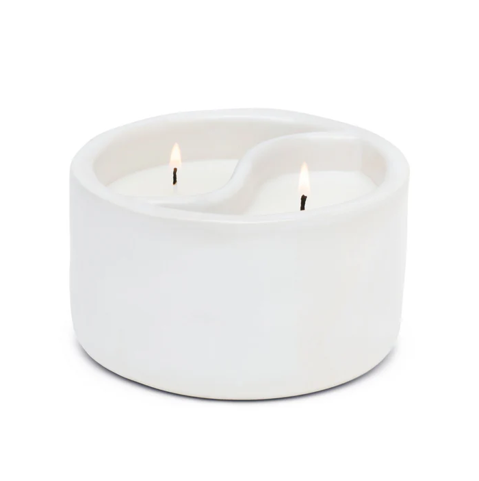 Yin-Yang Candle - Black Salt & Teakwood