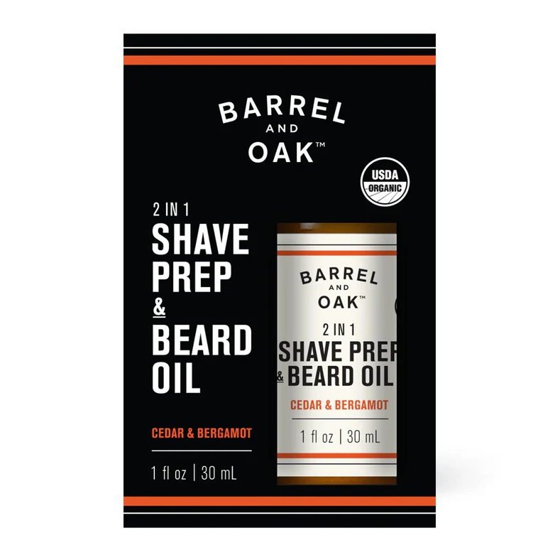 2 in 1 Shave Prep & Beard Oil