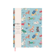 A5 Soft Cloth Cover Daily Planner - Dogs