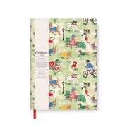 A5 Soft Cloth Cover Daily Planner - Dogs in the Park