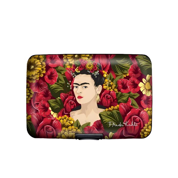 Armoured Wallet - Frida Kahlo, Rose Portrait