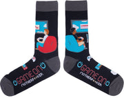 Spencer Flynn Men's Socks - Talk Nerdy To Me
