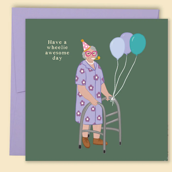 Have A Wheelie Awesome Day Card