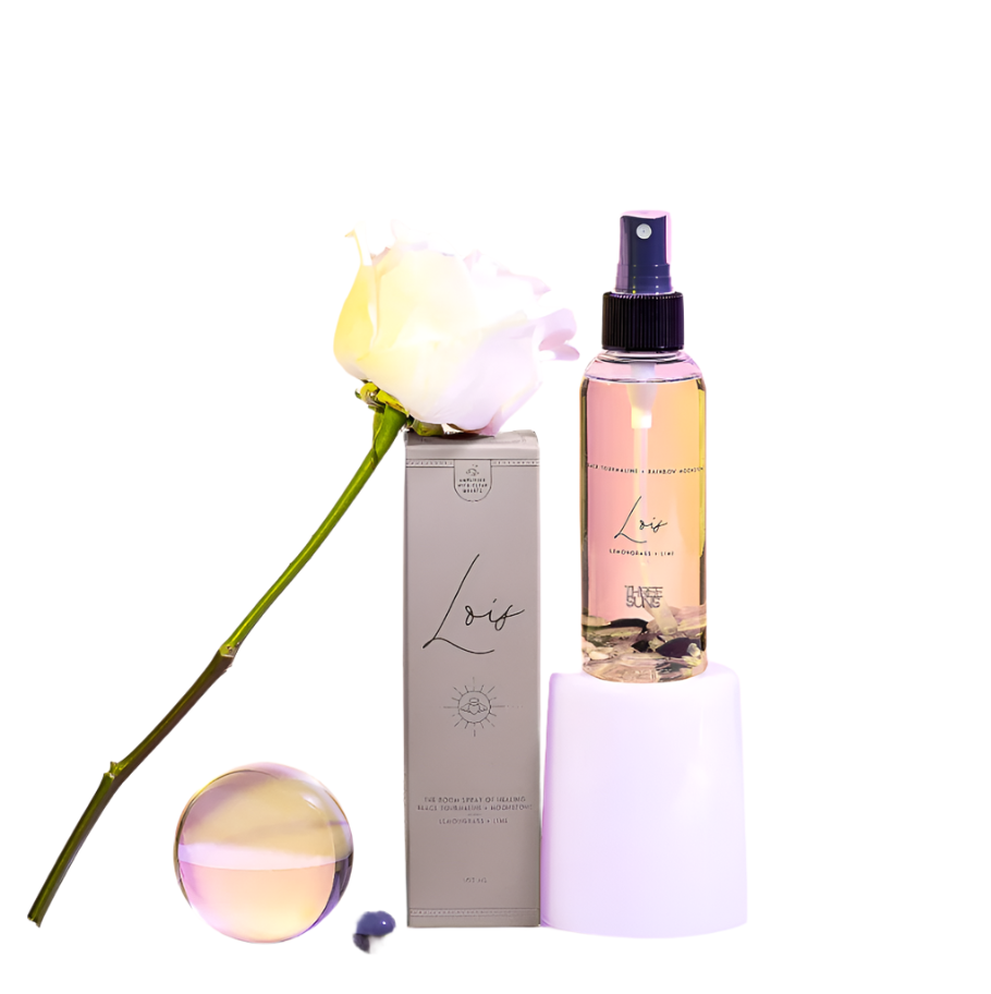 Crystal Infused Room Spray of Healing - Lois - Peach Blossom