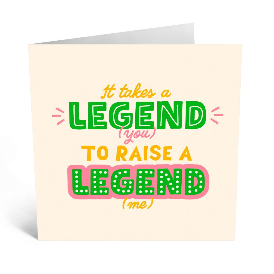 Takes A Legend Like You Card