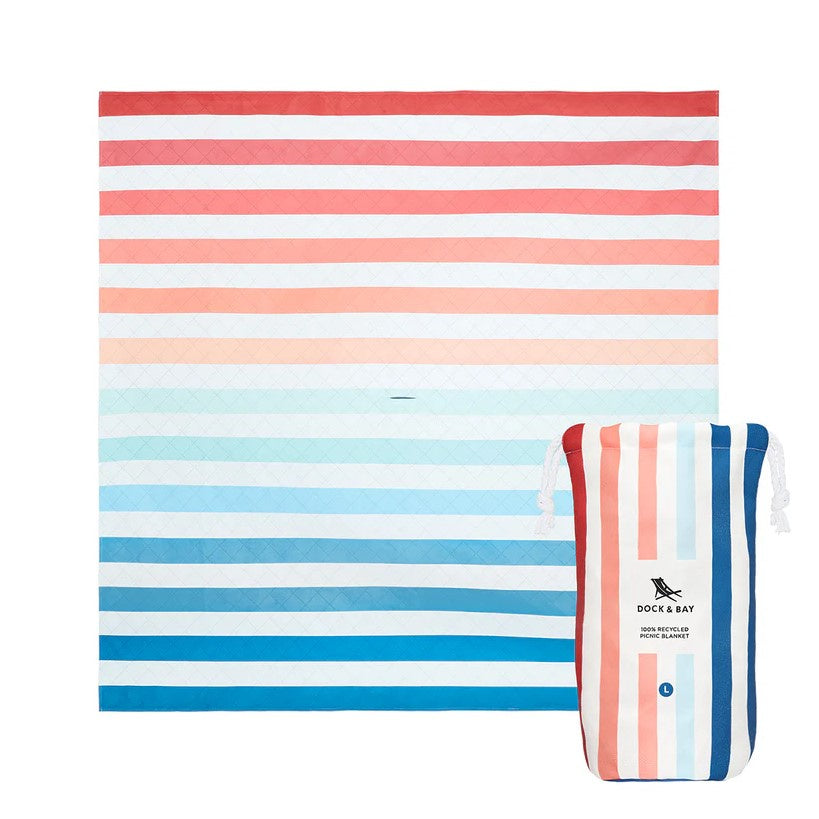 Dock & Bay Picnic Blanket L - Sand to Sea