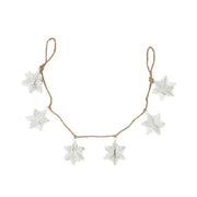 Metal Snowflake Garland