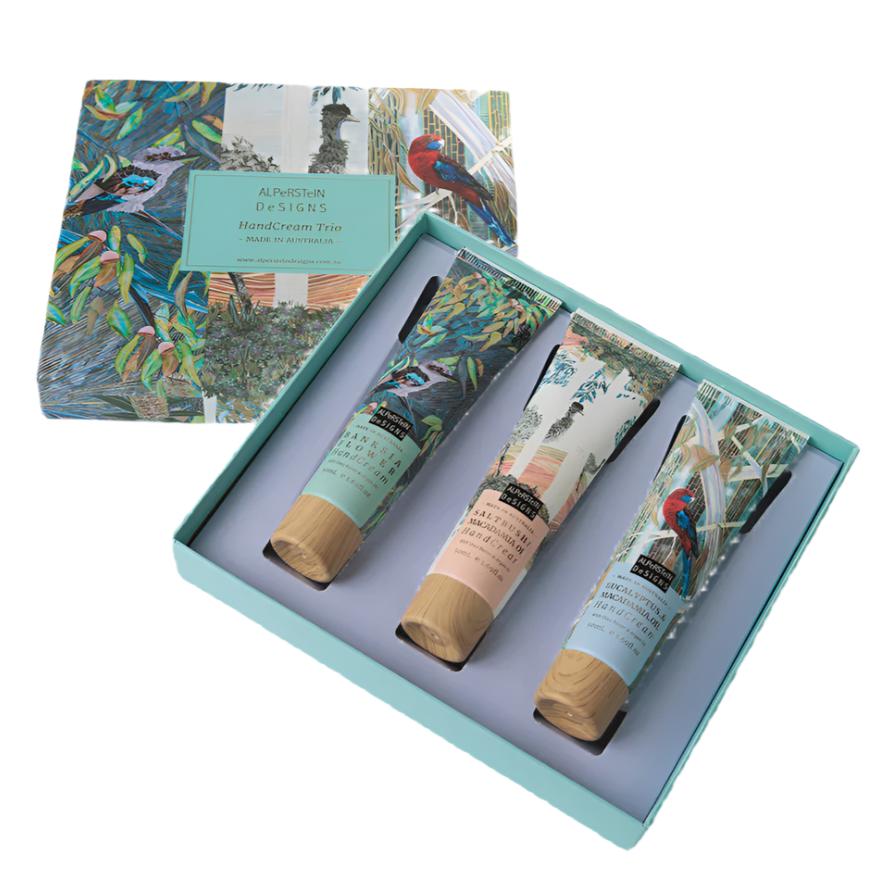 Alperstein Designs Hand Cream Trio - Saltbush, Banksia & Eucalyptus