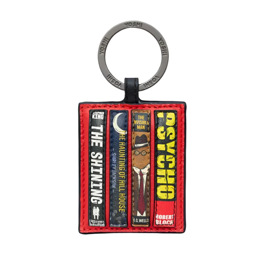 Leather Keyring - library - Horror