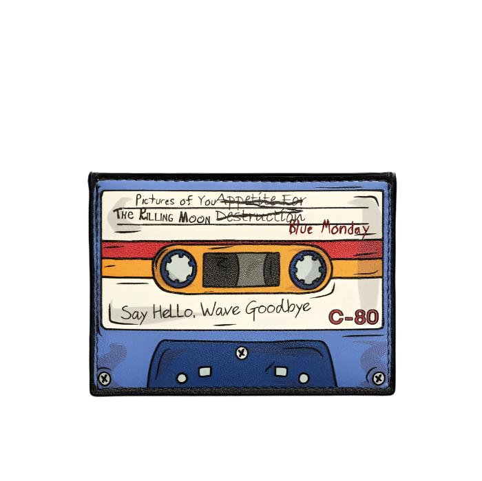 Card Holder - Back To The 80s Blue