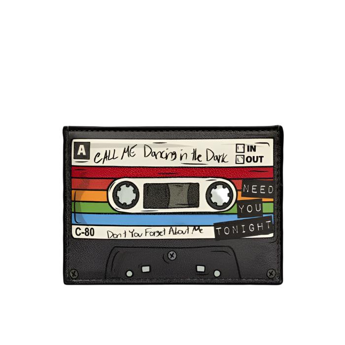 Card Holder - Back To The 80s Multicolour