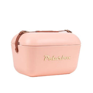 Polarbox Gold 12L Cooler - Coral/Gold