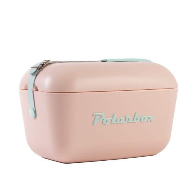 Polarbox Pop 12L Cooler - Nude/Cyan