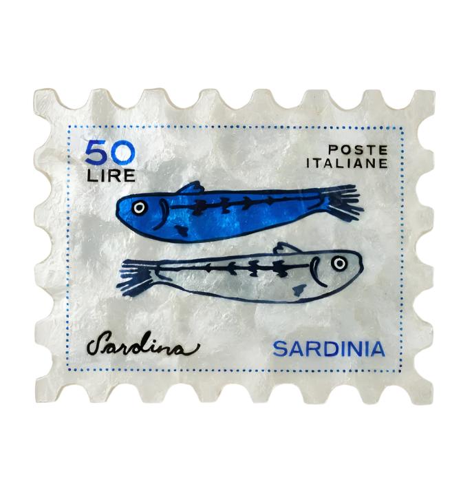 Capiz Shell Art - Stamp - Sardina