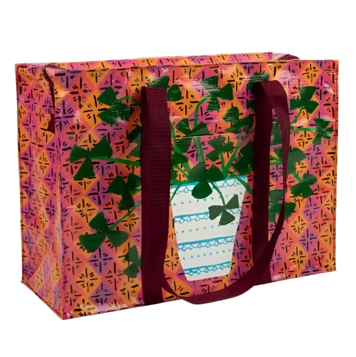 Blue Q Recycled Shoulder Tote - Pretty Plant