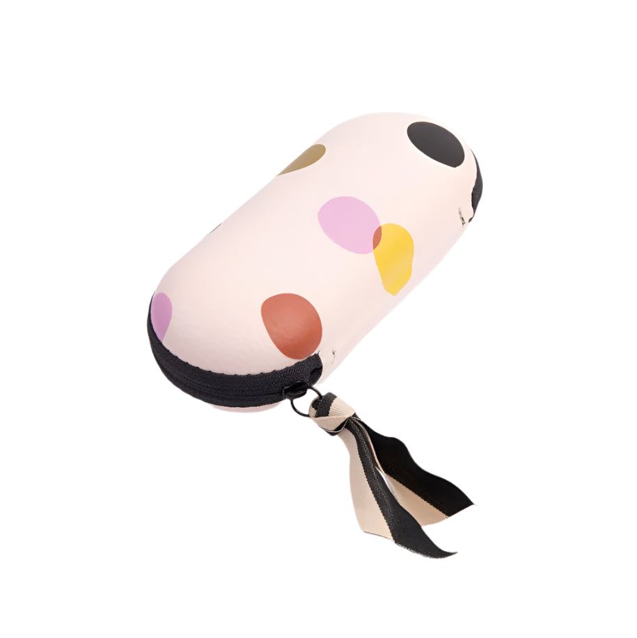 CG Zip Around Glasses Case - Pale Pink Dotty