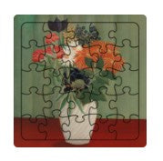 Puzzle Card - Bouquet Of Flowers