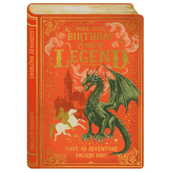 Story Book Happy Birthday - Legend Dragon