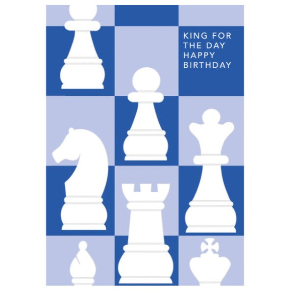 Happy Birthday Chess Board King