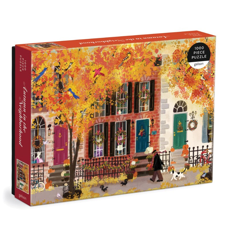 100pc Puzzle - Autumn In The Neighbourhood