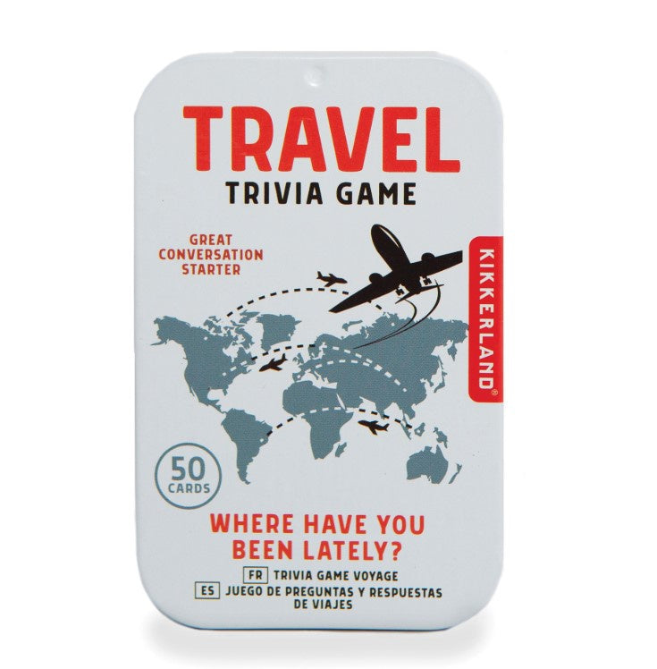 Trivia Game Tin - Travel