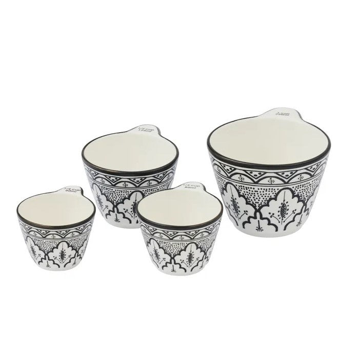 Aleah Ceramic Measure Cups - Set of 4