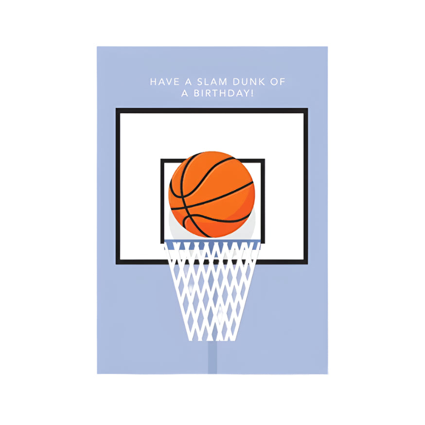 Slam Dunk Birthday Card