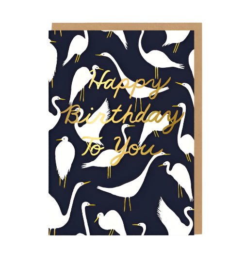 Happy Birthday To You Foil Card