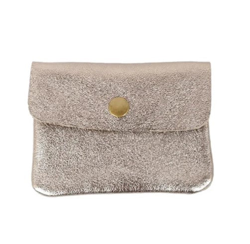 Coin Purse - Metallic Champagne