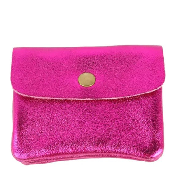 Coin Purse - Metallic Fuchsia