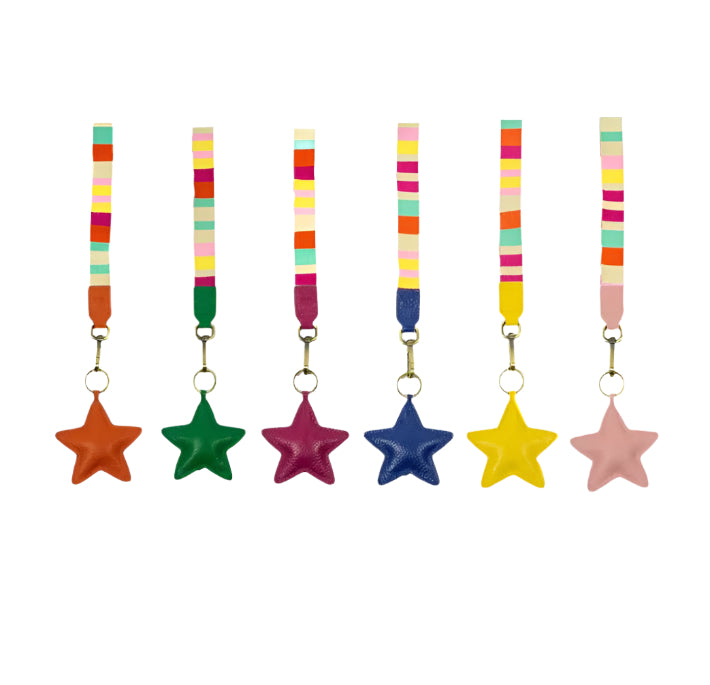 Star Struck Leather Strap & Keychain