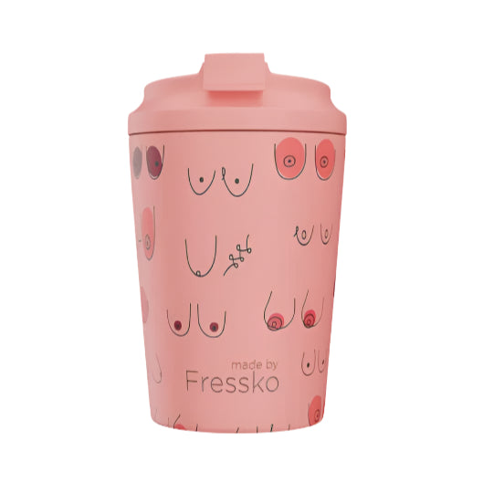 Camino Cup Ceramic 12oz - Boobie Peachy