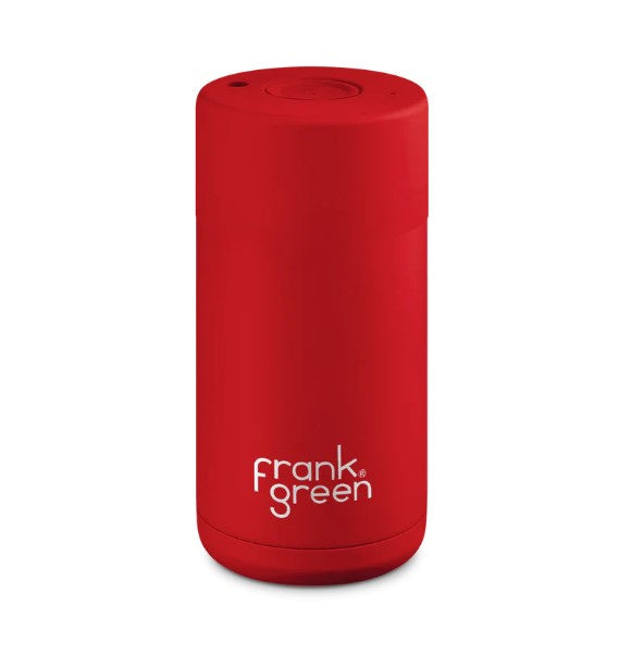 Ceramic Reusable Cup 355 ml - Atomic Red