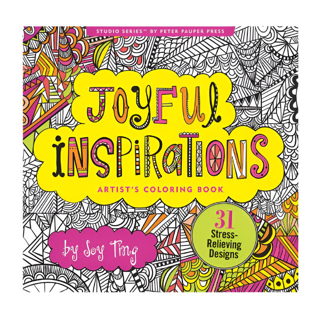 Artist's Colouring Book - Joyful Inspirations