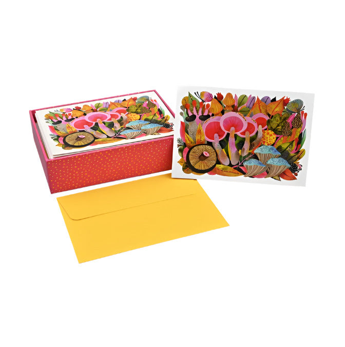 Note Cards - Mushroom Medley