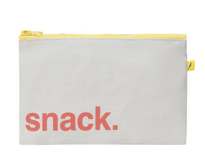 Zip Snack Sack - Orange