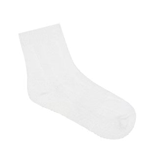 Crew Grip Socks - Cable Knit Ivory