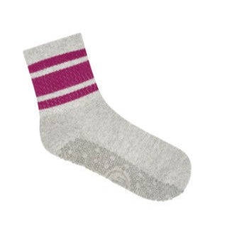 Crew Grip Socks - Marle Fuchsia Stripe
