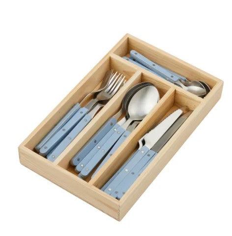 Remy 24pc S/S Cutlery - Denin