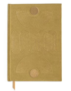 Suede Journal - Avocado