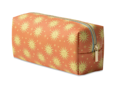 Vegan Leather Pouch - Terracotta Sun